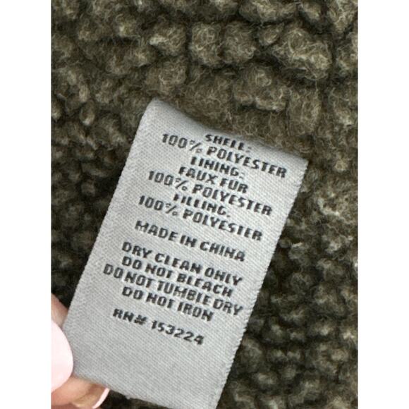 Rainforest Microsuede Men’s Puffer Warm Winter Jacket Inside Pocket Sherpa Small - Picture 11 of 11